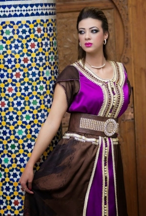 تشكيلة راقية من القفطان المغربي بجمالية الألوان والقصات لتتألقي