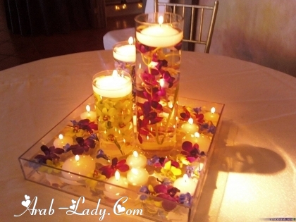 امنحي بيتك إطلالة رومانسية مع لمسة الشموع