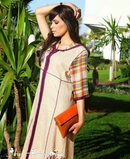 تشكيلة راقية من الجلابة المغربية الربيعية تتميز بالألوان الزاهية