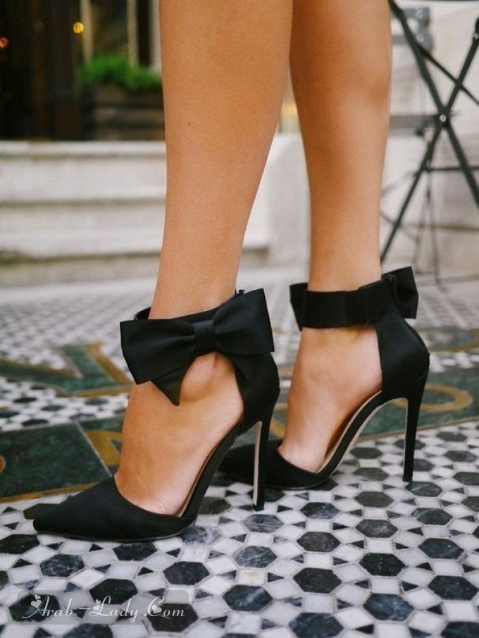 أجمل الأحذية باللون الأسود كوني دائما مميزة
