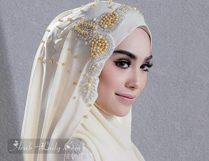 بالصور| مكياج سهرة بسيط وناعم يتناسب مع الحجاب 