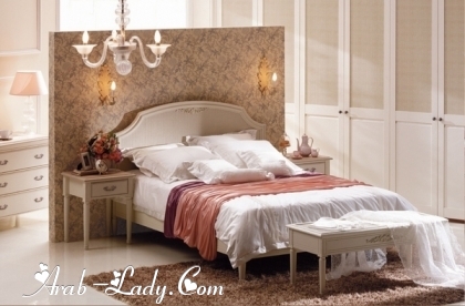 تصميمات رومانسية لديكورات غرف النوم