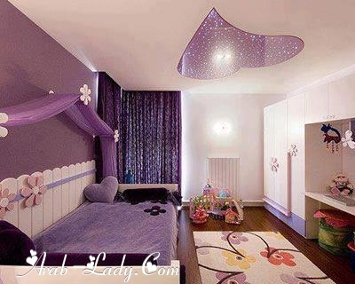 ديكورات ورسومات وألوان غرف نوم ومعيشه 2013 بأِشكال روعه
