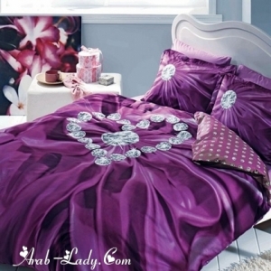 مجموعة من مفارش السرير برسومات جميلة