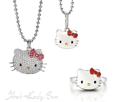 زيني طفلتك بإكسسوارات hello kitty