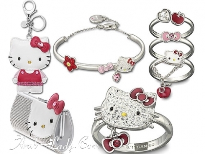 زيني طفلتك بإكسسوارات hello kitty