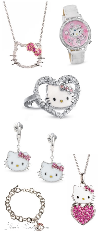 زيني طفلتك بإكسسوارات hello kitty