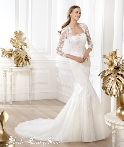 أحدث تصاميم فساتين الزفاف من Pronovias 2014