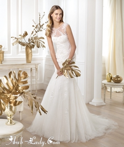 أحدث تصاميم فساتين الزفاف من Pronovias 2014