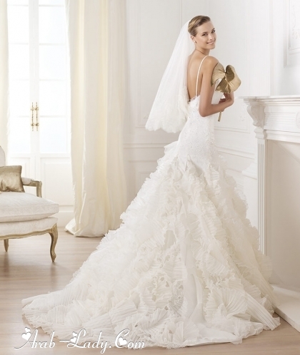 أحدث تصاميم فساتين الزفاف من Pronovias 2014