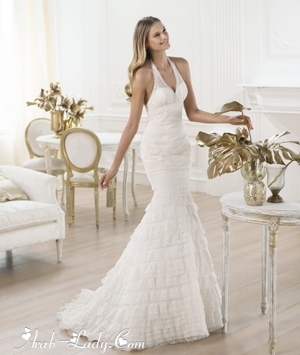 أحدث تصاميم فساتين الزفاف من Pronovias 2014