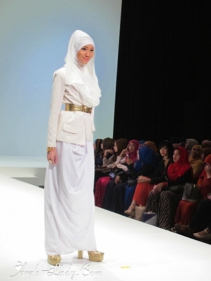 أحدث تشكيلة إستايلات أزياء محجبات أندونيسية للعيد