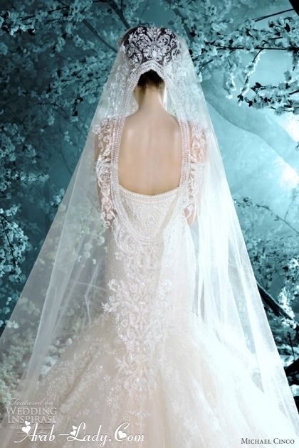 مجموعه مليئه الأبداع لفساتين الزفاف من MICHAEL CINCO 