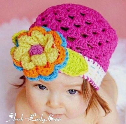 قبعات رأس للأطفال - قمة في الجمال