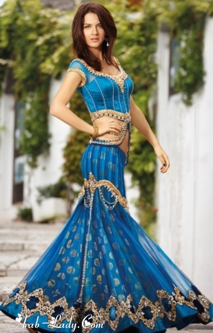 أجمل الأزياء الهندية لإطلالة أنثوية جذابة