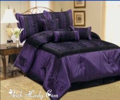 مفارش سرير فاخرة بألوان رائعة