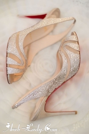 لإطلالة عروس مثالية أنتقي حذائك المميز