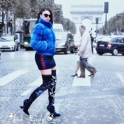 بالصور : ستايل هيفاء وهبي الجديد في باريس