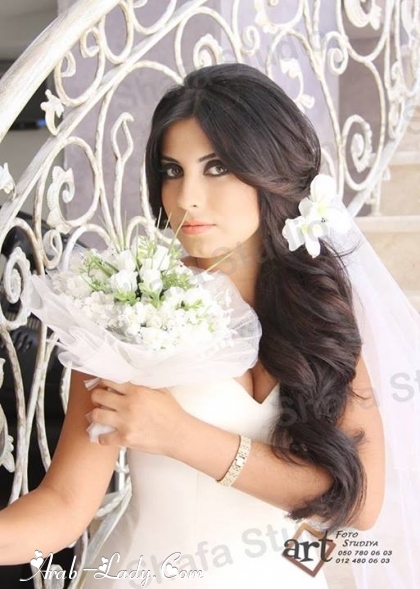 تسريحات للعرائس غاية في الرومانسية والجمال