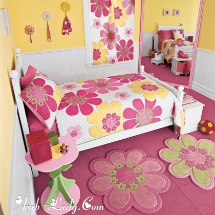 ملائات سرير ملونة لغرفة تضج بالحيوية والفرح