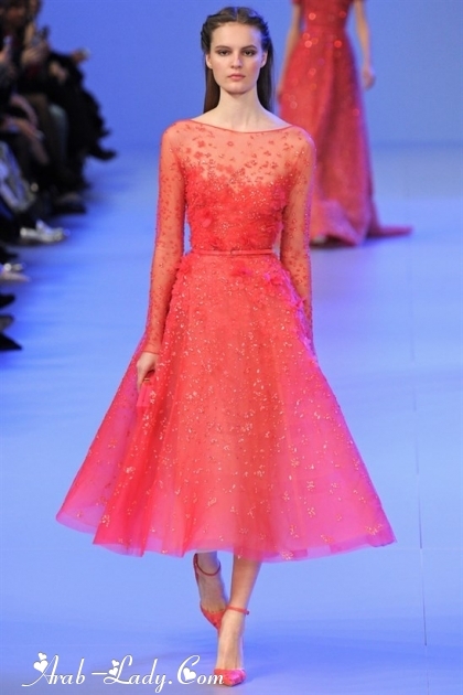تشكيلة رائعة من أزياء إيلي صعب لصيف - شتاء 2014 من أسبوع الموضة في باريس