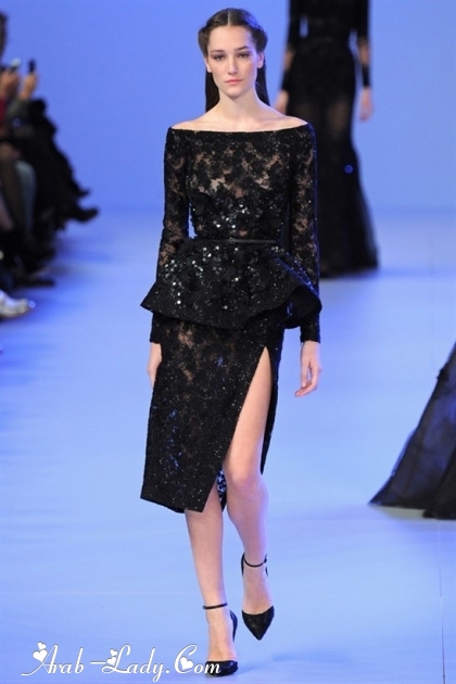 تشكيلة رائعة من أزياء إيلي صعب لصيف - شتاء 2014 من أسبوع الموضة في باريس