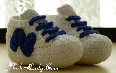 احذية سبور للأطفال مصنوعة من الكروشية