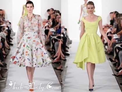 مجموعة أزياء أوسكار دي لارنتا ربيع - صيف 2014 سحر له تاريخ