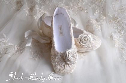 أحذية الزفاف القماشية ... راحة ونعومة