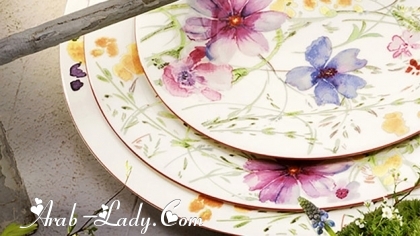 أطقم وإكسسوارات ربيعية فاخرة  ماركة Villeroy & Boch  لربيع ساحر علي مائدتك