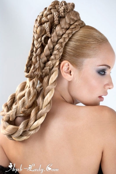 أجمل وأرق تسريحات الشعر ... لعروس مجلة المرأة العربية أجمل وأرق تسريحات الشعر ... لعروس مجلة المرأة العربية