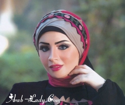 لفات طرح للعبايات لخبيرة التجميل رانية نصر لفات طرح للعبايات لخبيرة التجميل رانية نصر