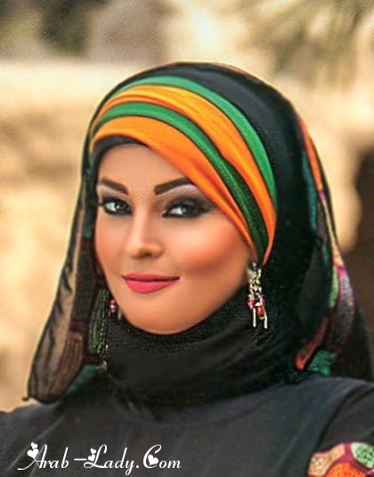 لفات طرح للعبايات لخبيرة التجميل رانية نصر لفات طرح للعبايات لخبيرة التجميل رانية نصر