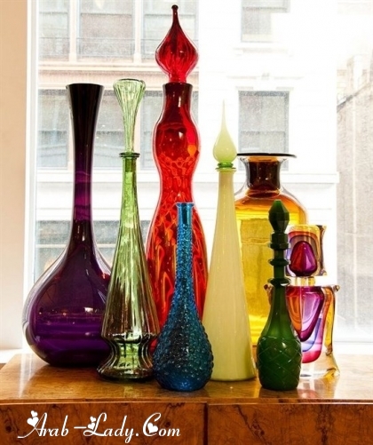 أفكار إبتكارية لإستخدام الزجاج في ديكور منزلك