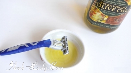 بالصور : كيف يمكن إستخدام زيت الزيتون لإزالة الشعر ؟
