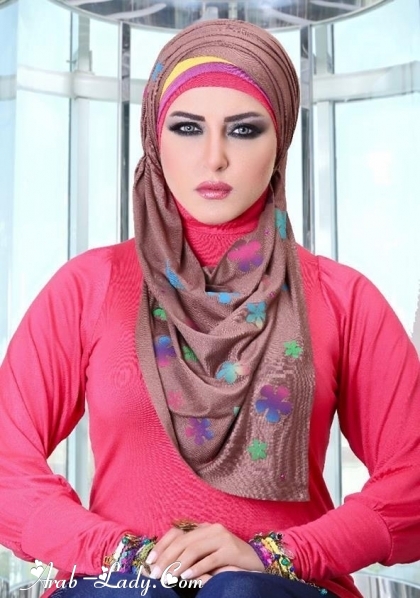 لفات حجاب مروة البغدادي 2015 - أناقة تميز واحتشام