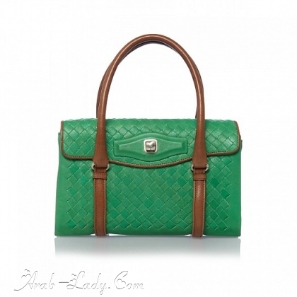 حقائب فاخرة باللون الأخضر
