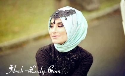 مجموعة غاية في الجمال من أكسسوارات الحجاب