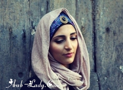 مجموعة غاية في الجمال من أكسسوارات الحجاب