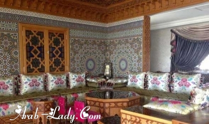 الصالون المغربي أناقة تملأ المنزل رقيا وفخامة
