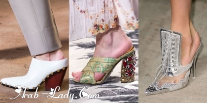 الزخارف التقليدية تميز الأحذية الخريفية لموسم 2016 