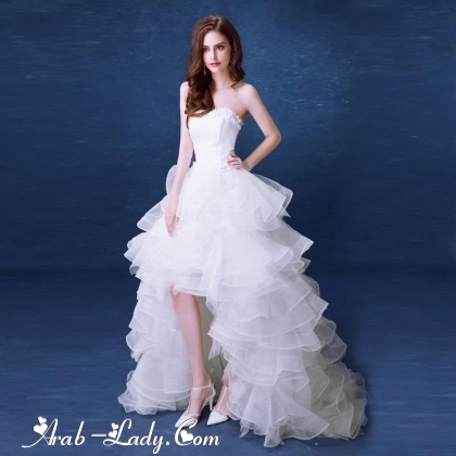  الفستان العصري لمسة التميز والأناقة لعروس خريف 2016 