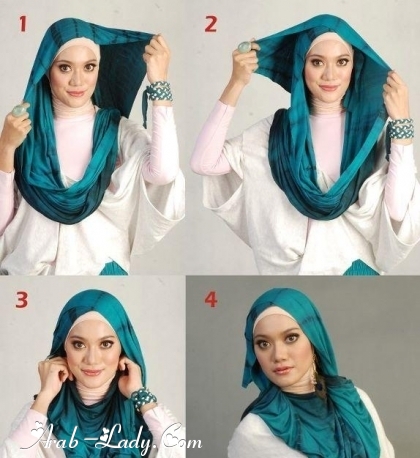 تعلمي كيفية لف الحجاب بطريقة عصرية لأناقة بارزة في شتاء 2017