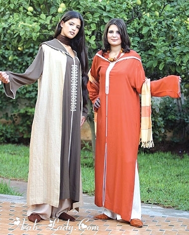  تشكيلة راقية من الجلابة المغربية الربيعية تتميز بالألوان الزاهية 