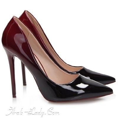   اختاري التألق بجاذبية مميزة مع أحذية السهرة بجمالية الأسود والأحمر 