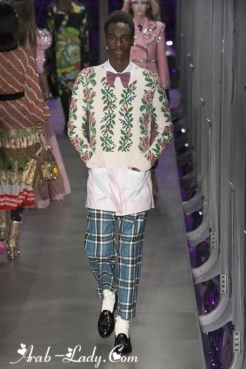 بالصور .. Gucci تقدم كرنفالاً مذهلاً من تصميمات الأزياء