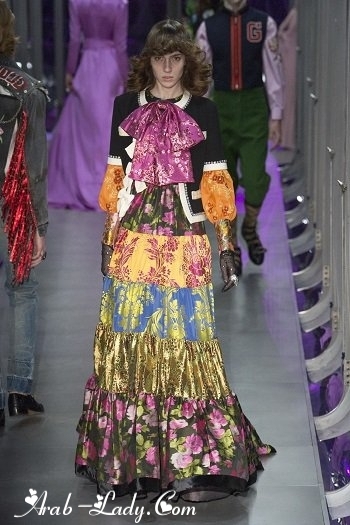 بالصور .. Gucci تقدم كرنفالاً مذهلاً من تصميمات الأزياء بالصور .. Gucci تقدم كرنفالاً مذهلاً من تصميمات الأزياء