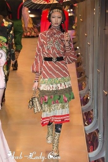 بالصور .. Gucci تقدم كرنفالاً مذهلاً من تصميمات الأزياء بالصور .. Gucci تقدم كرنفالاً مذهلاً من تصميمات الأزياء