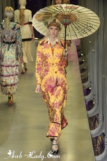 بالصور .. Gucci تقدم كرنفالاً مذهلاً من تصميمات الأزياء بالصور .. Gucci تقدم كرنفالاً مذهلاً من تصميمات الأزياء