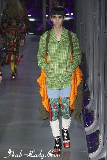 بالصور .. Gucci تقدم كرنفالاً مذهلاً من تصميمات الأزياء